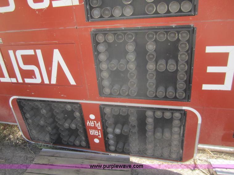 image for item C9862 Fairtron football scoreboard