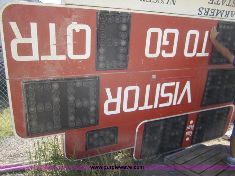 image for item C9862 Fairtron football scoreboard