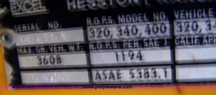 image for item D8534 Hustler 4600 Excel mower