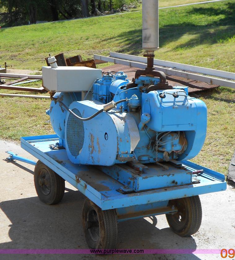 image for item D9072 Trailer mounted air compressor