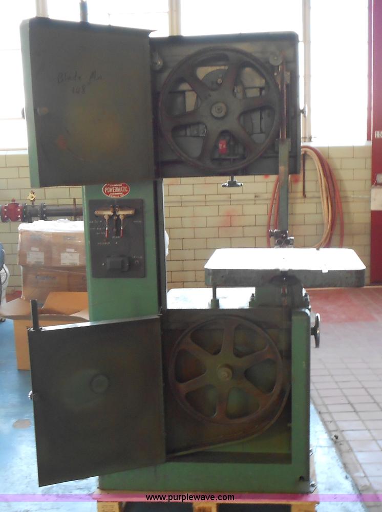 image for item D9081 PowerMatic band saw