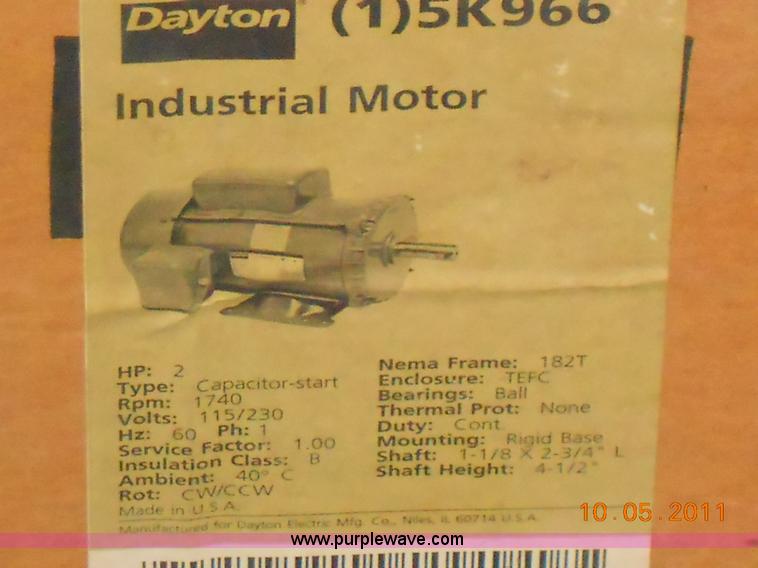 image for item D9086 Condensate receiver tank motors