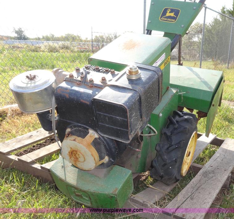 image for item F9425 John Deere 820 rear tine tiller