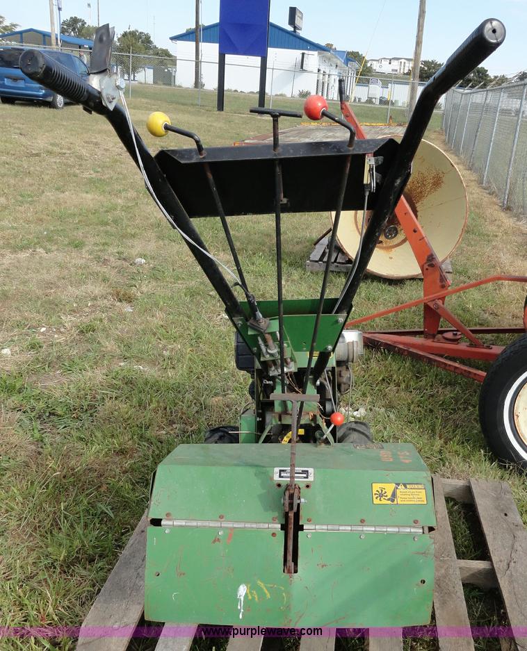 image for item F9425 John Deere 820 rear tine tiller