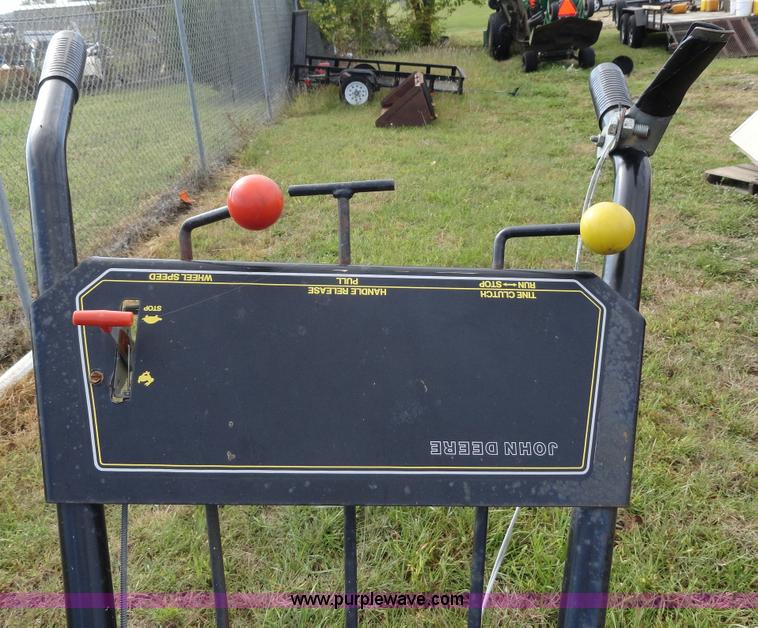 image for item F9425 John Deere 820 rear tine tiller