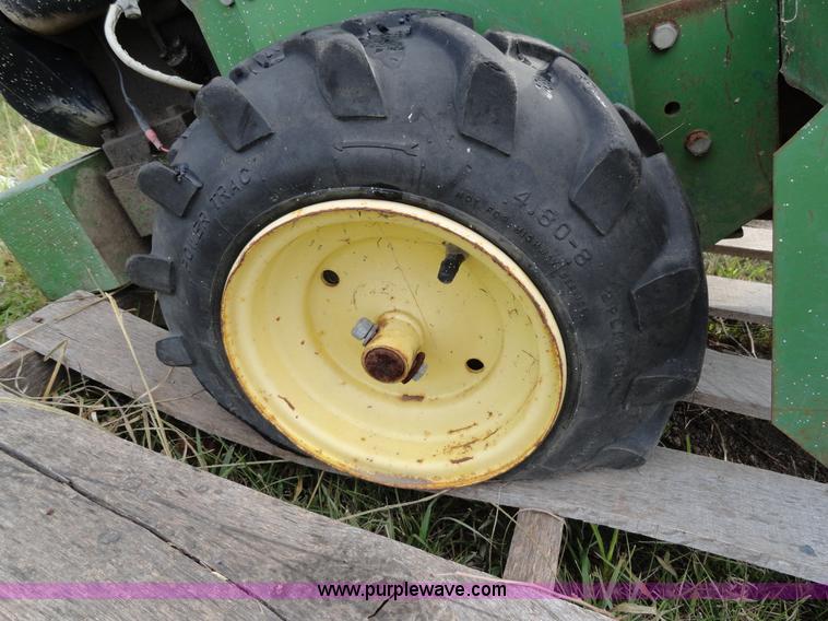 image for item F9425 John Deere 820 rear tine tiller