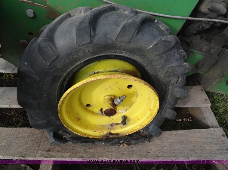 image for item F9425 John Deere 820 rear tine tiller