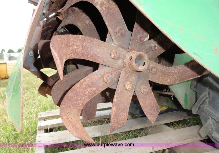 image for item F9425 John Deere 820 rear tine tiller
