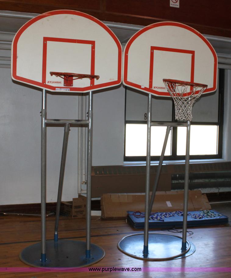 image for item F9897 (2) Porter youth basketball goals