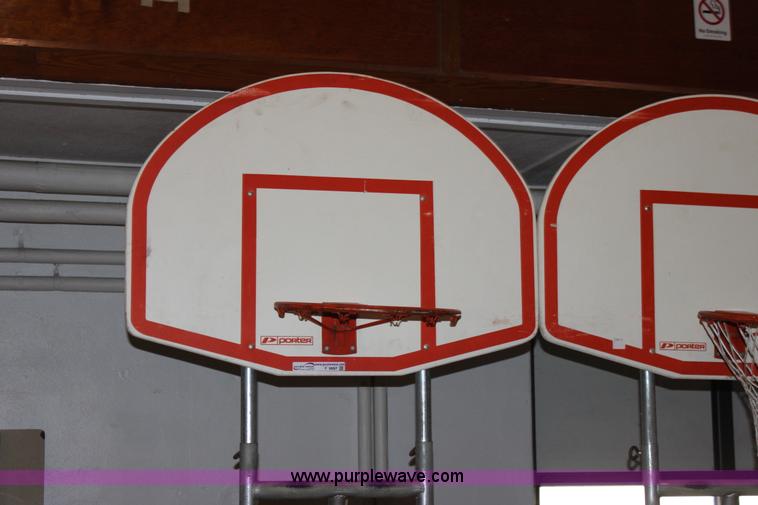 image for item F9897 (2) Porter youth basketball goals