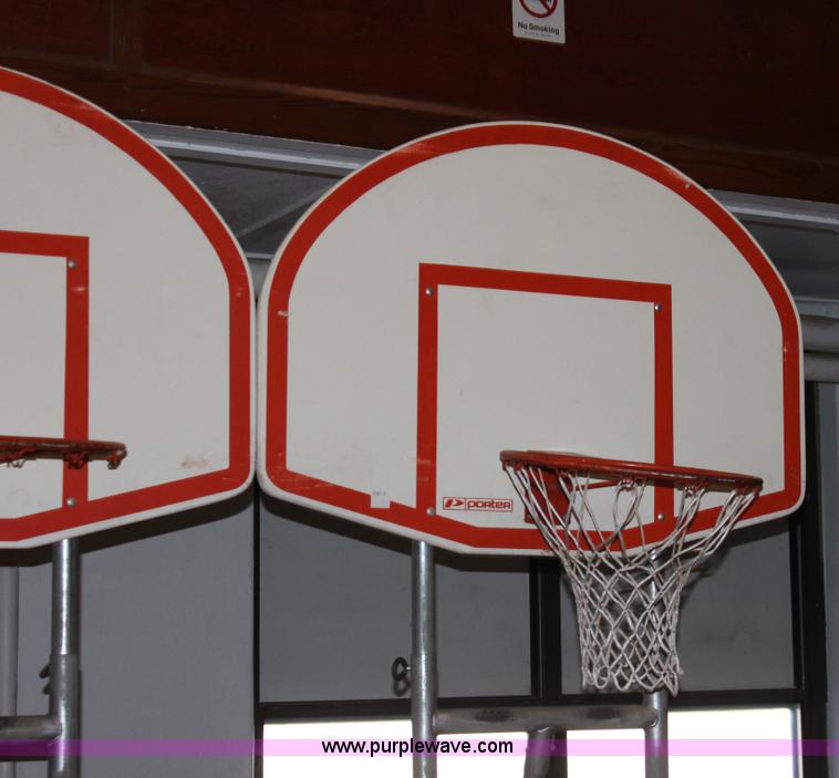 image for item F9897 (2) Porter youth basketball goals