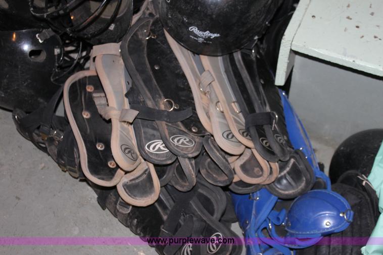 image for item F9906 Assorted baseball equipment and toys