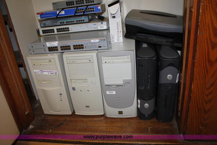 image for item F9920 Assorted computers and electronics