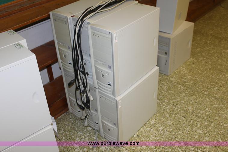 image for item F9924 Computers and assorted furniture