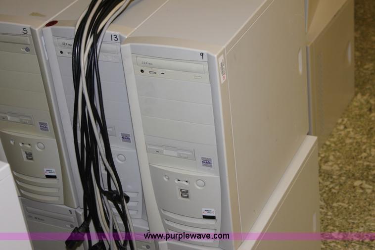 image for item F9924 Computers and assorted furniture