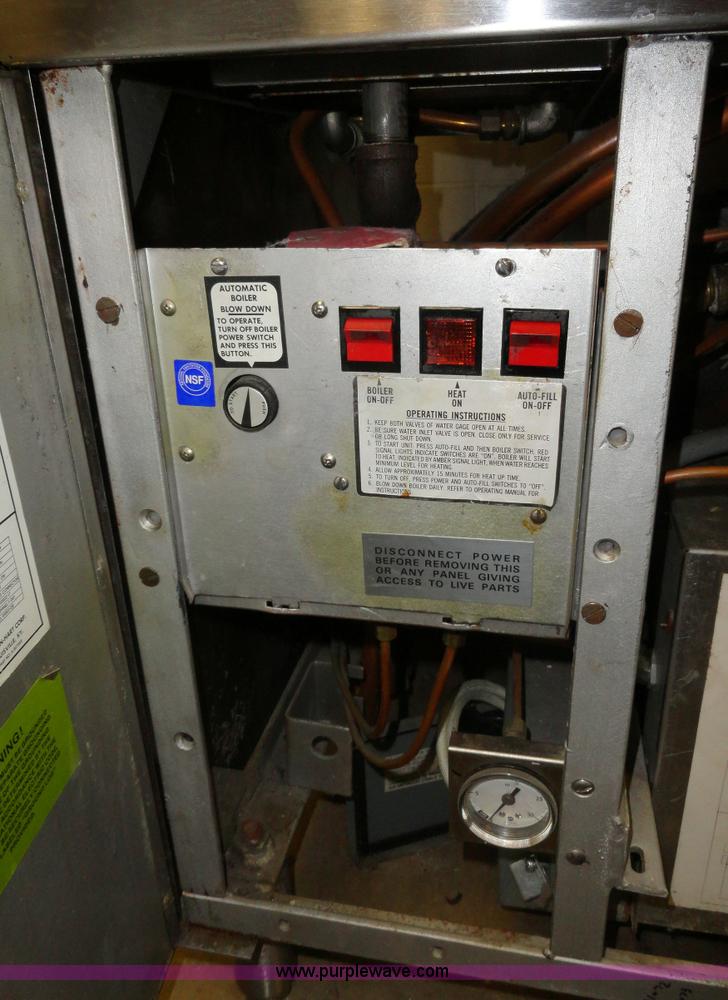 image for item G9024 Vulcan steam quick oven