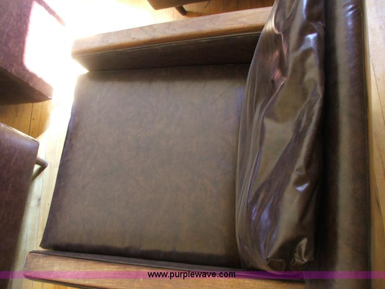 image for item G9348 (5) brown club house chairs