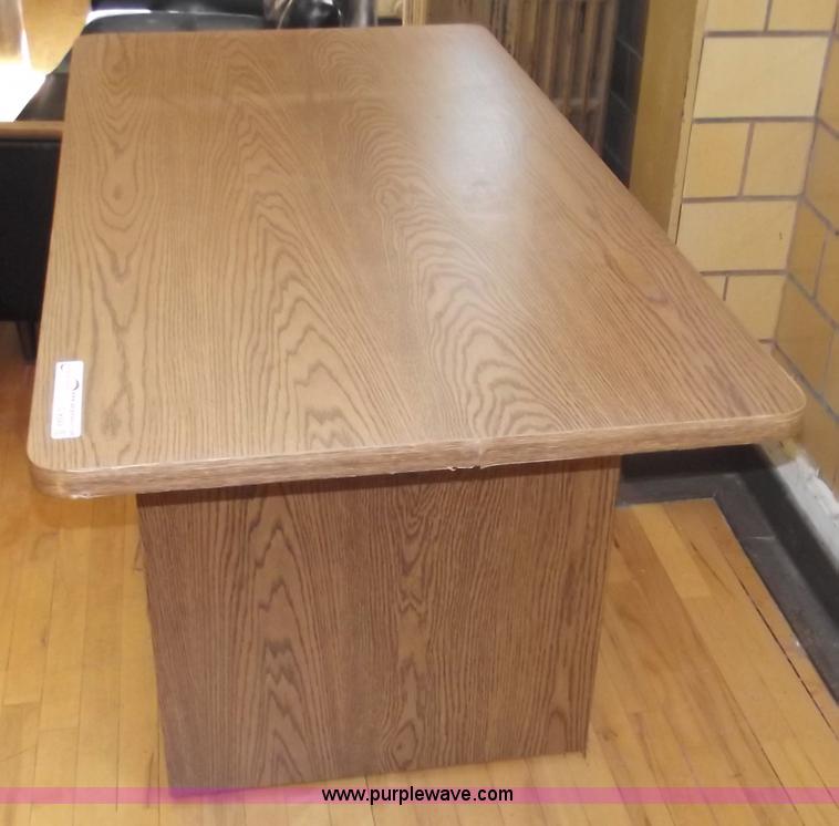 image for item G9349 (4) heavy wooden tables