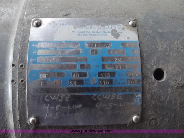 image for item G9354 Electric 15 CFM air compressor