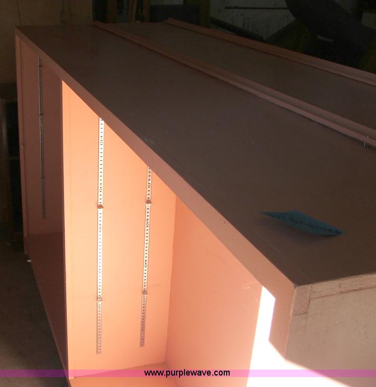 image for item G9358 (2) book shelf cabinets