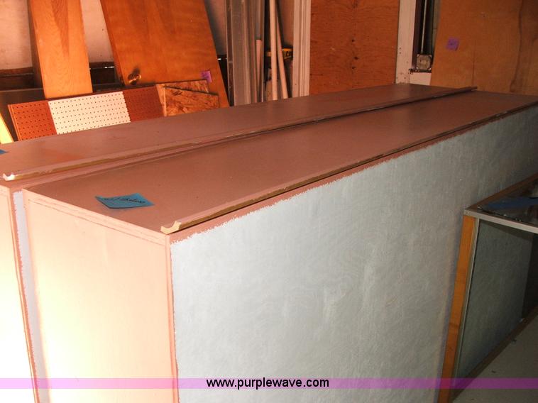 image for item G9358 (2) book shelf cabinets