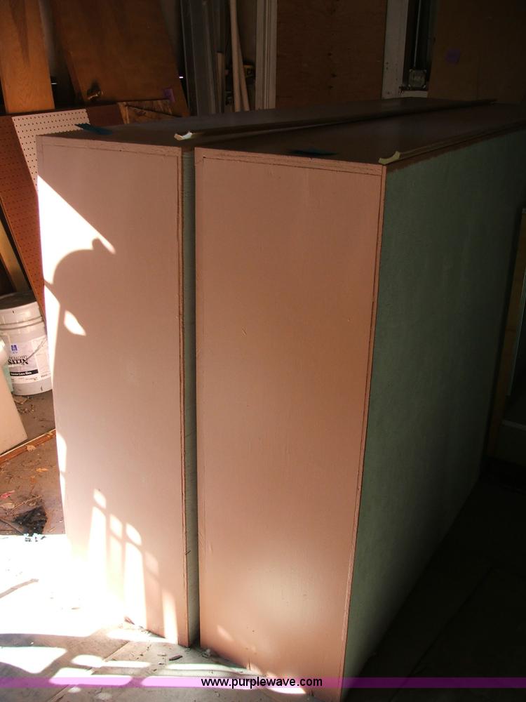 image for item G9358 (2) book shelf cabinets