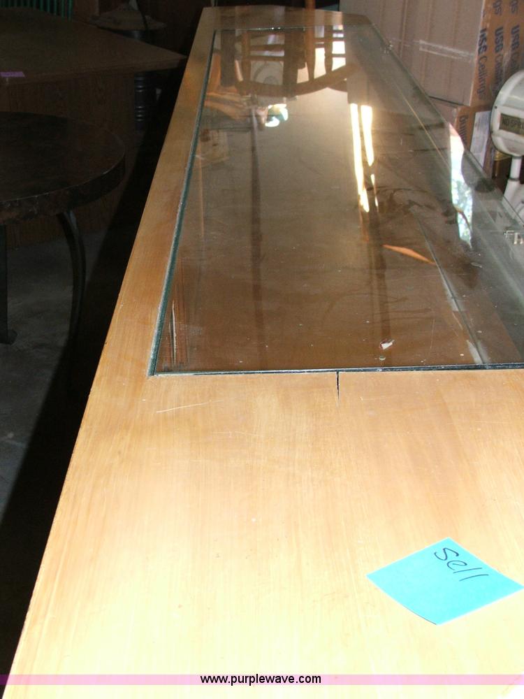 image for item G9360 (3) glass front display cases