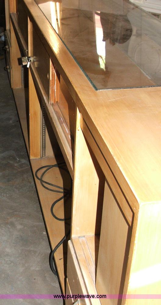 image for item G9360 (3) glass front display cases