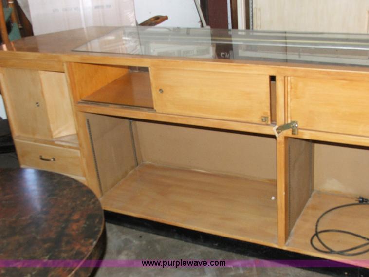 image for item G9360 (3) glass front display cases