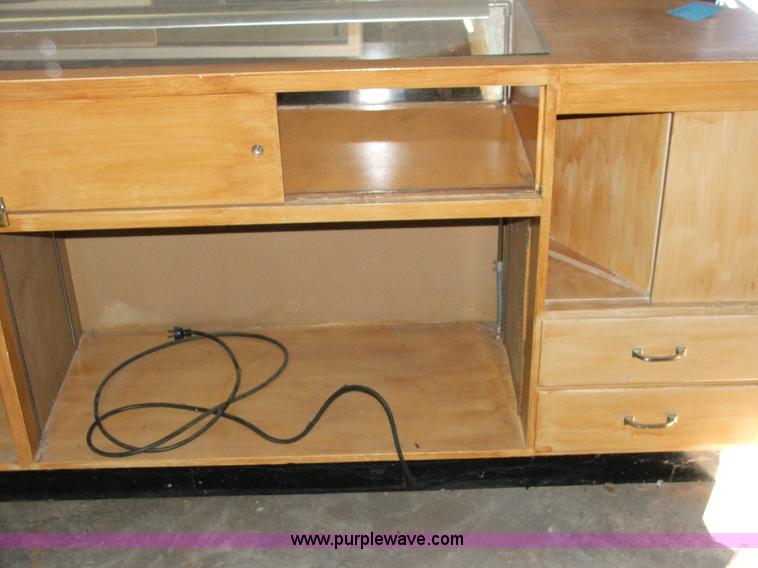 image for item G9360 (3) glass front display cases