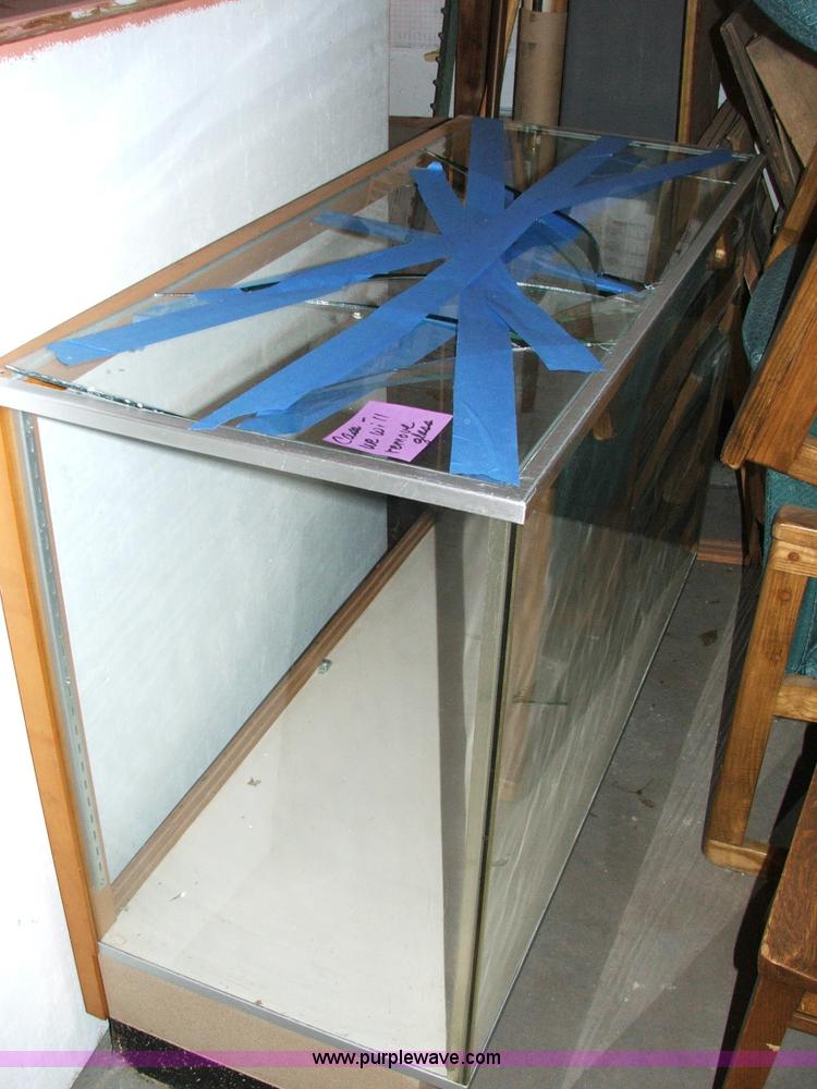 image for item G9360 (3) glass front display cases