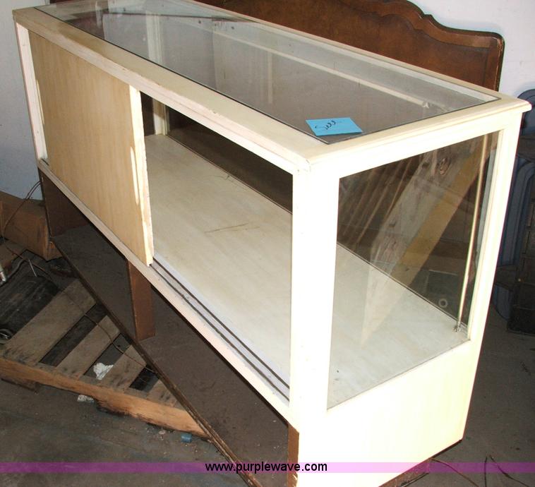 image for item G9360 (3) glass front display cases