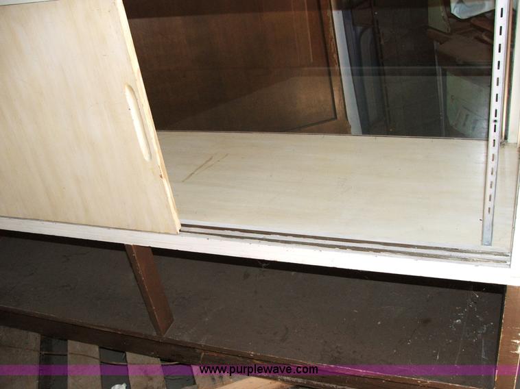 image for item G9360 (3) glass front display cases