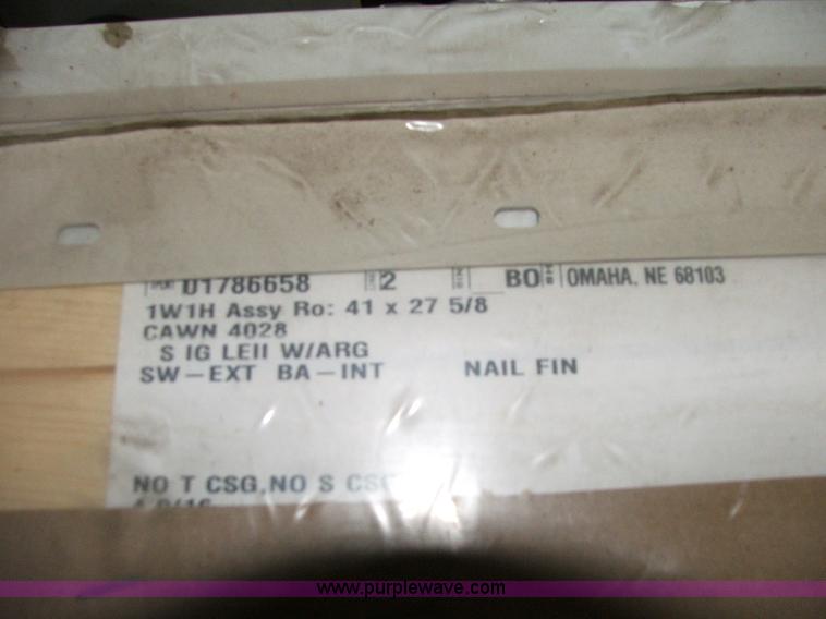 image for item G9362 Assorted doors and new windows