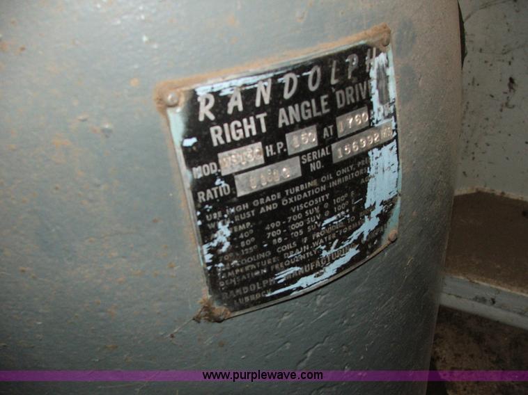 image for item G9365 Randolph right angle drive electric motor