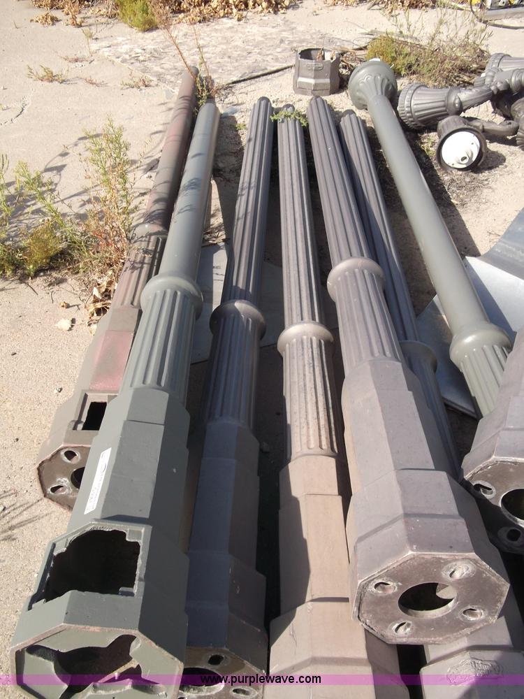 image for item G9367 (9) decorative metal light poles