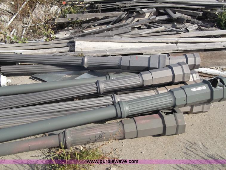 image for item G9367 (9) decorative metal light poles