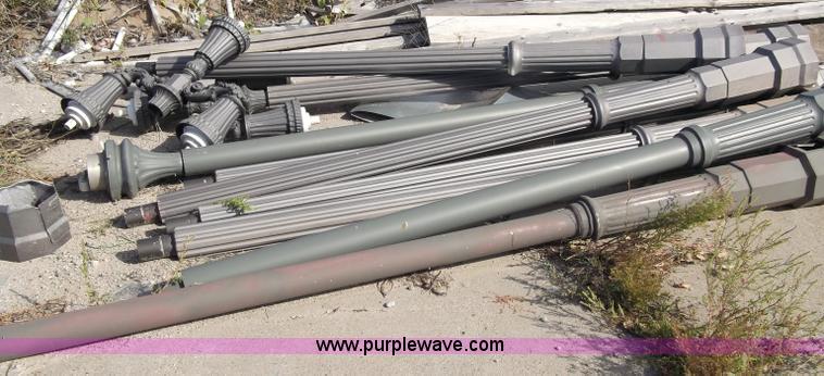 image for item G9367 (9) decorative metal light poles