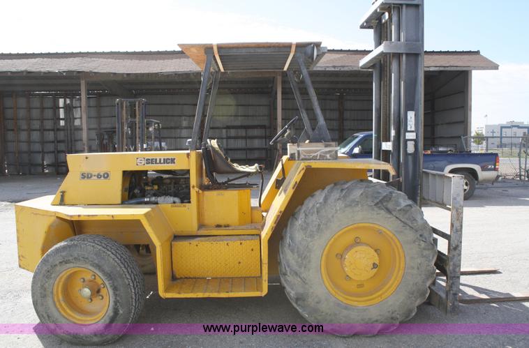 image for item A3233 Sellick SD60 forklift