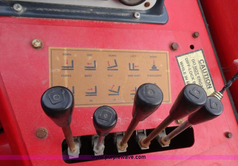 image for item A3234 2005 Moffett M55 truck mount forklift