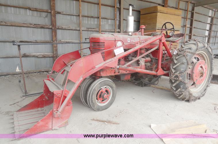 image for item A3238 1949 Mccormick Farmall M tractor