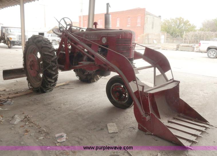 image for item A3238 1949 Mccormick Farmall M tractor