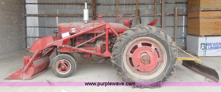 image for item A3238 1949 Mccormick Farmall M tractor