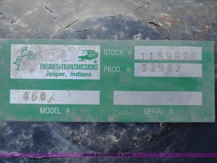 image for item A3259 1989 International 1954 flatbed truck