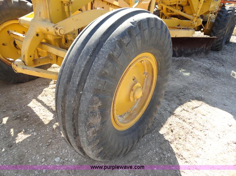 image for item A2384 1963 Caterpillar 12E motor grader