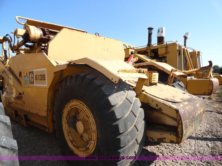 image for item A2385 1976 Caterpillar 613B paddle scraper