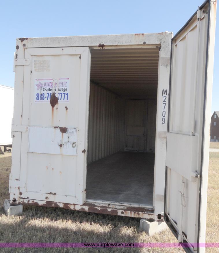 image for item A3243 1994 Mobile mini storage container