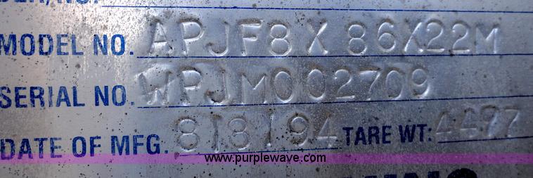 image for item A3243 1994 Mobile mini storage container