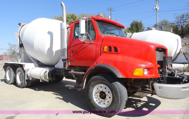 image for item A3255 1999 Sterling L8513 cement mixer truck
