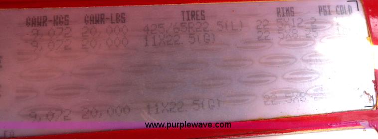 image for item A3255 1999 Sterling L8513 cement mixer truck